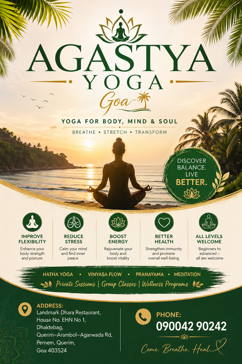 Yoga Teacher Training School in Goa