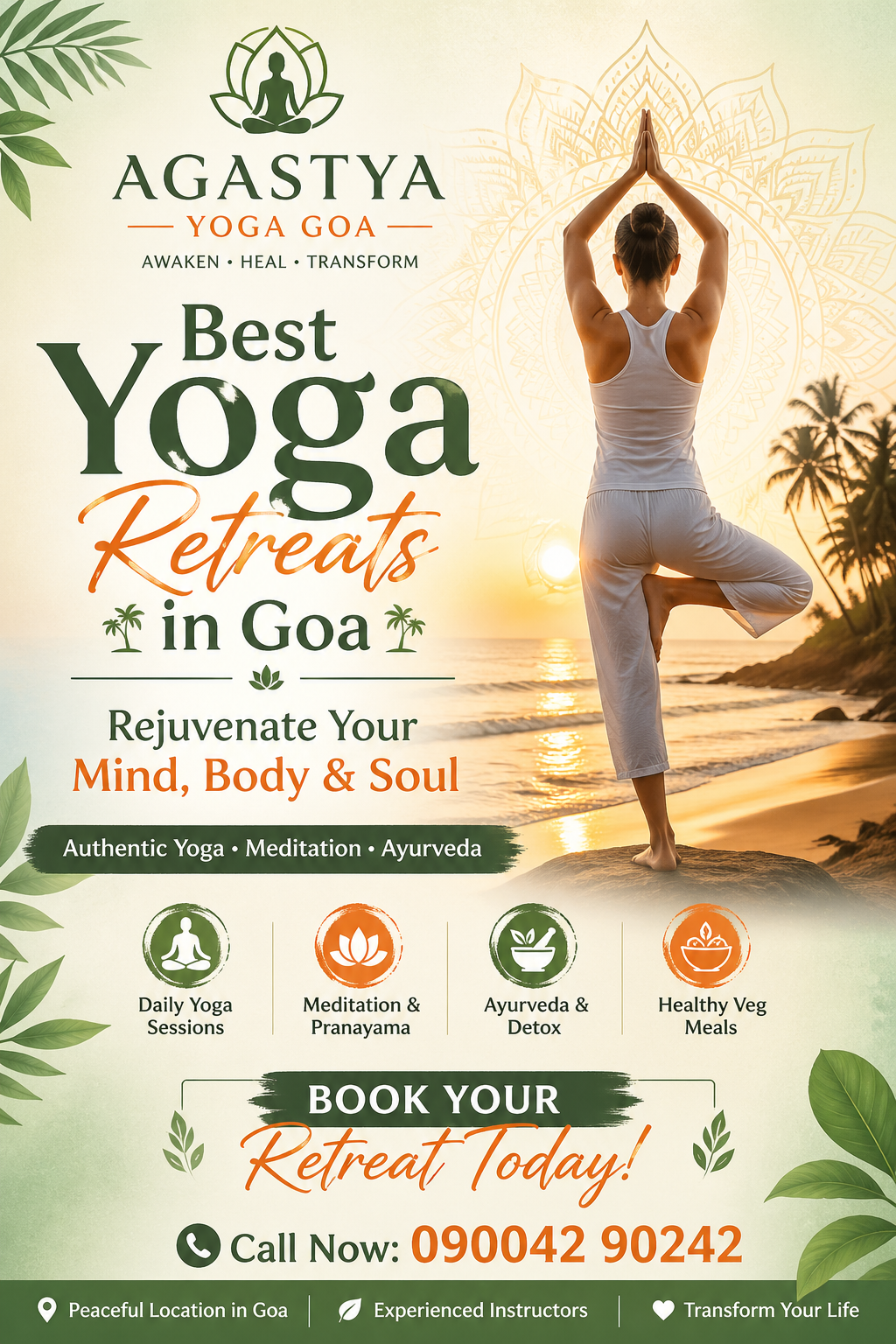 Best Yoga Retreats in Goa -Agastya Yoga Goa
