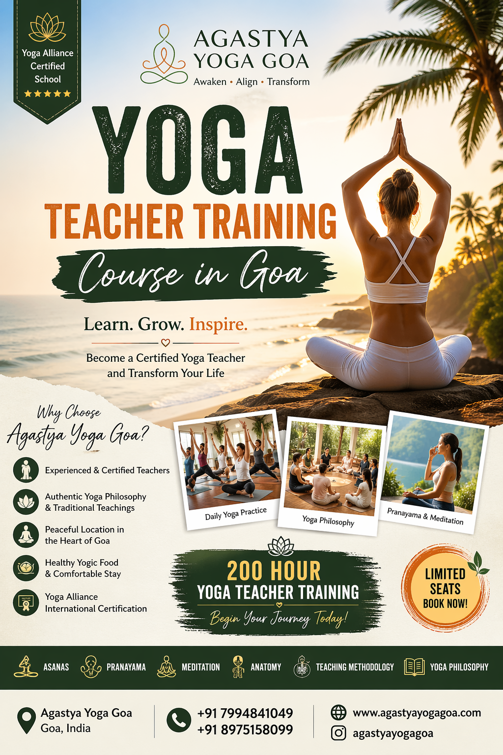 yoga retreat in goa