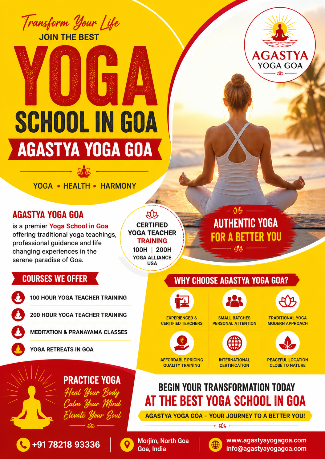 Best Yoga School in Goa