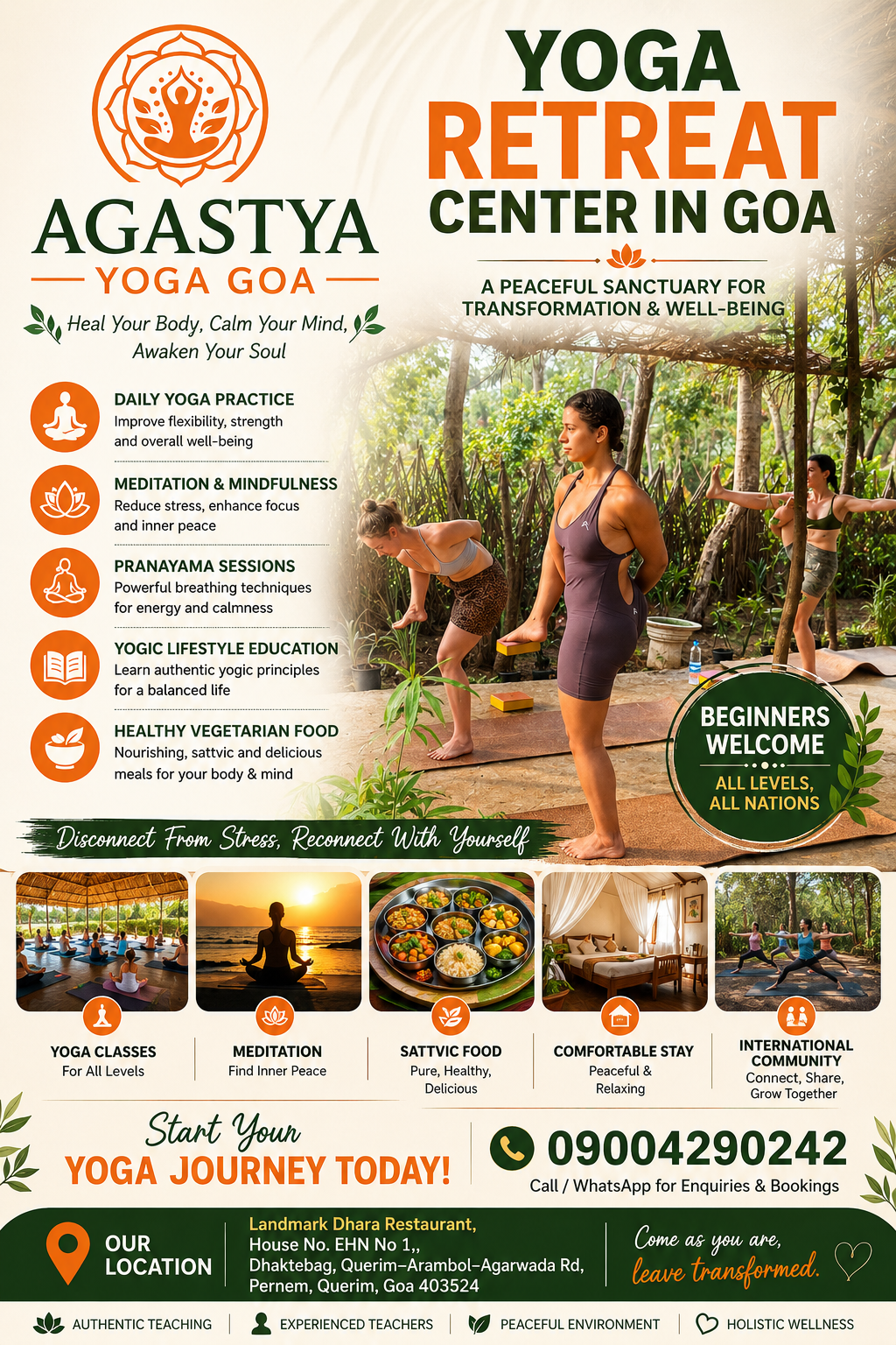 Yoga Retreat Center in Goa
