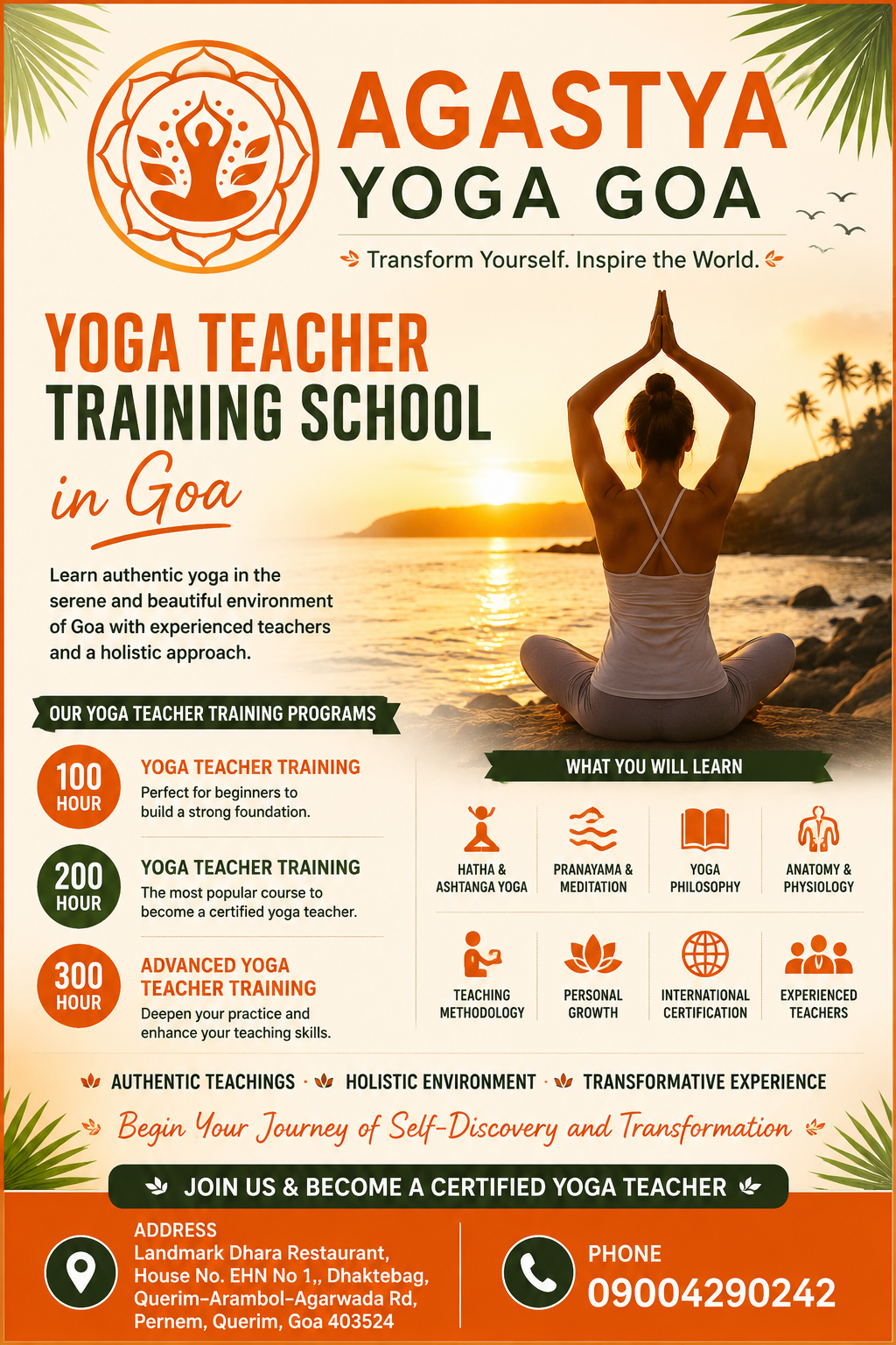 Yoga Teacher Training School in Goa