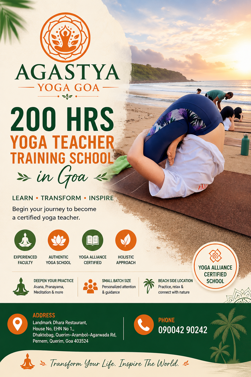 200 hrs yoga teacher traning in goa d