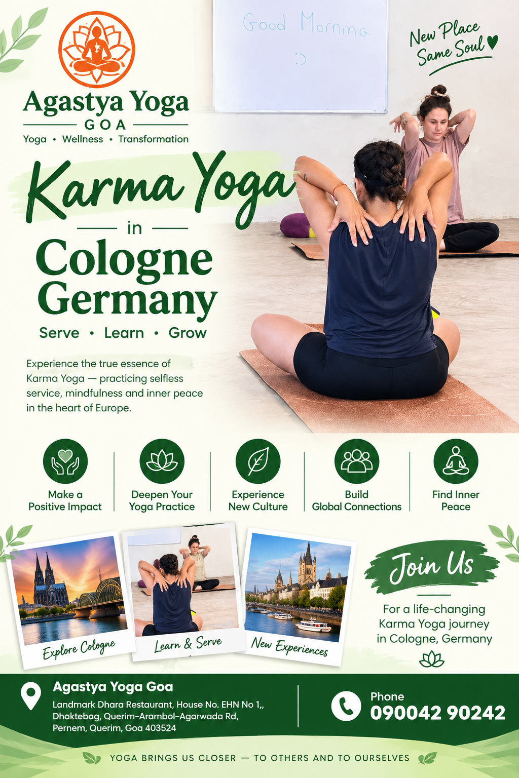 Karma Yoga in Cologne Germany 2 Karma Yoga in Cologne Germany
